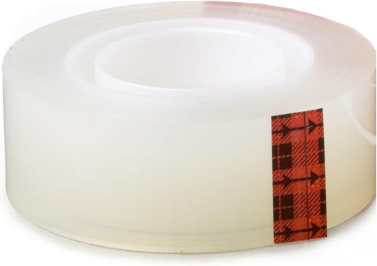 Scotch Transparent Tape, Clear Tape Engineered for Office and Home Use, 1 Inch Core 3/4 in x 1000 in, 3 Boxes