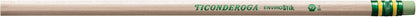 Ticonderoga Envirostik Wood-Cased Pencils, #2 HB Soft, Natural, 12 Count