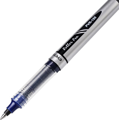 EYEYE Black Rollerball Pens 12 Pack, 0.7mm Medium Point Roller Ball Pen Quick Dry, Liquid Ink Pens Fine Point Smooth Writing Pen for Journaling, Note Taking, Office, School Supplies