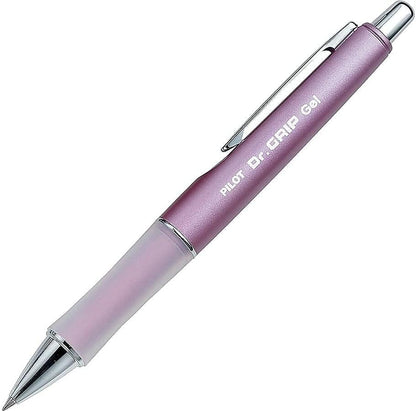 PILOT Dr. Grip Limited Refillable & Retractable Gel Pen, Fine Point, Black, Single Pen - Ideal for School, Journaling & Office Writing