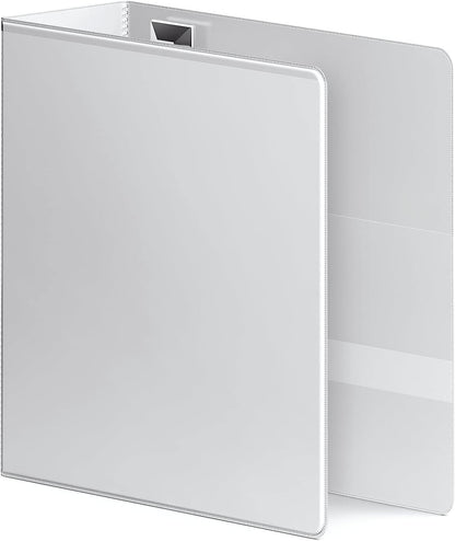 Wilson Jones 3 Ring Binder 4 Inch, Ultra Duty D-Ring View Binder with Extra Durable Hinge, Customizable, Black (W86641)