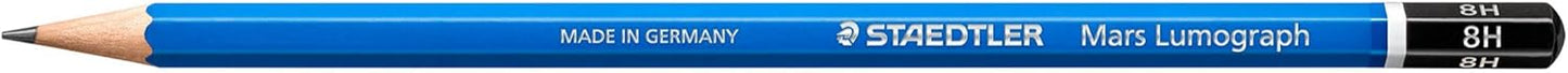 STAEDTLER Mars Lumograph 2B Graphite Art Drawing Pencil, 6 Pencils