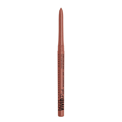 NYX PROFESSIONAL MAKEUP Vivid Rich Mechanical Eye Pencil, Vivid Rich Mechanical, Creamy Retractable Eyeliner - Smokin Topaz, Brown Eyeliner