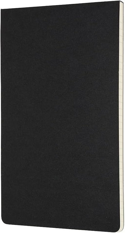 Moleskine PRO Pad, Soft Cover, Large (5" x 8.25") Ruled/Lined, Black, 96 Pages