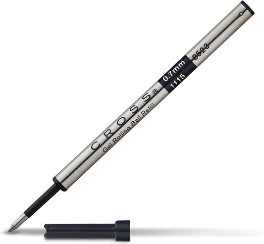 Cross Selectip Gel Rollerball Pen Refill, Medium Point, Black, 2-Pack (8523-2)