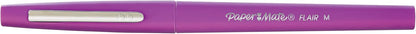 Paper Mate Flair Felt Tip Pens, Medium Point (0.7mm), Limited Edition Candy Pop Pack, 6 Count