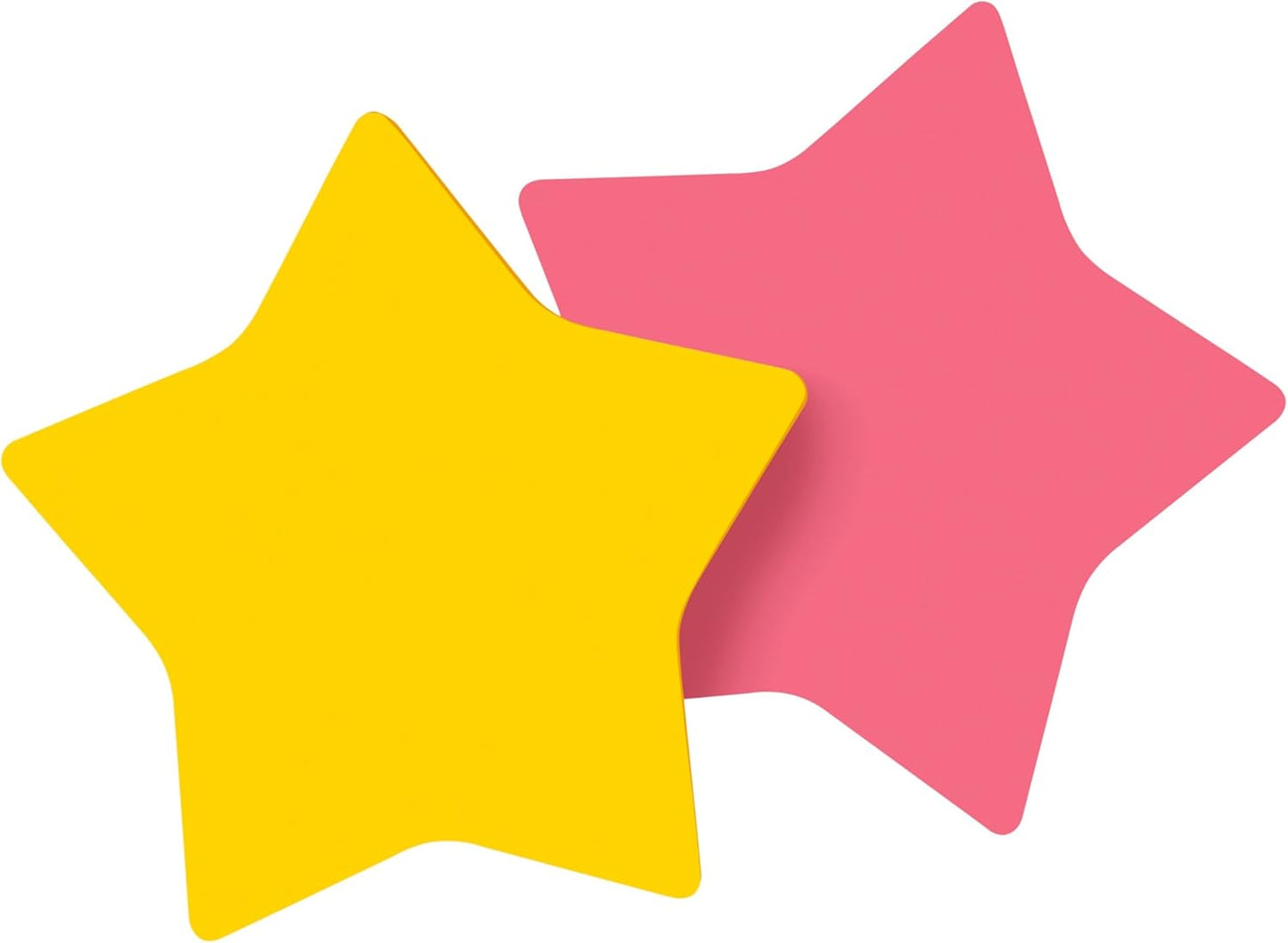 Post-it Notes, Daisy Shape, Assorted Colors, 2.6x2.6 in, 2 Pads, 75 Sheets/Pad (7350-DSY)