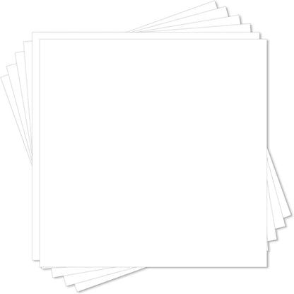 White Cardstock 12x12-24 Sheets Cardstock Paper, Goefun 80lb White Card Stock Paper for Card Making, Cricut, Crafting, Scrapbook, Photo Albums