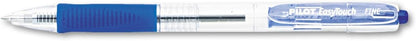 PILOT EasyTouch Refillable & Retractable Ballpoint Pens, Medium Point, Blue Ink, 12-Pack (32221)