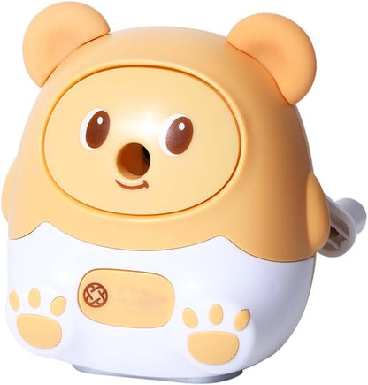 Pencil Sharpener Students Creative Children's Primary School Pencil Sharpener, Portable mini (Little Bear)