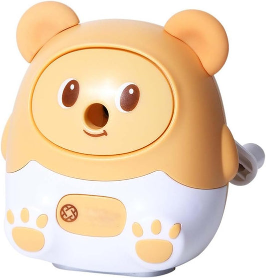 Pencil Sharpener Students Creative Children's Primary School Pencil Sharpener, Portable mini (Little Bear)