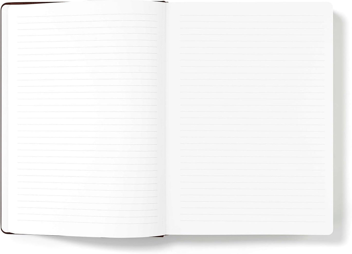 Wykeham's Executive Notebook – 8.5" x 12" – Customization Available (Personalized Black – Lined)