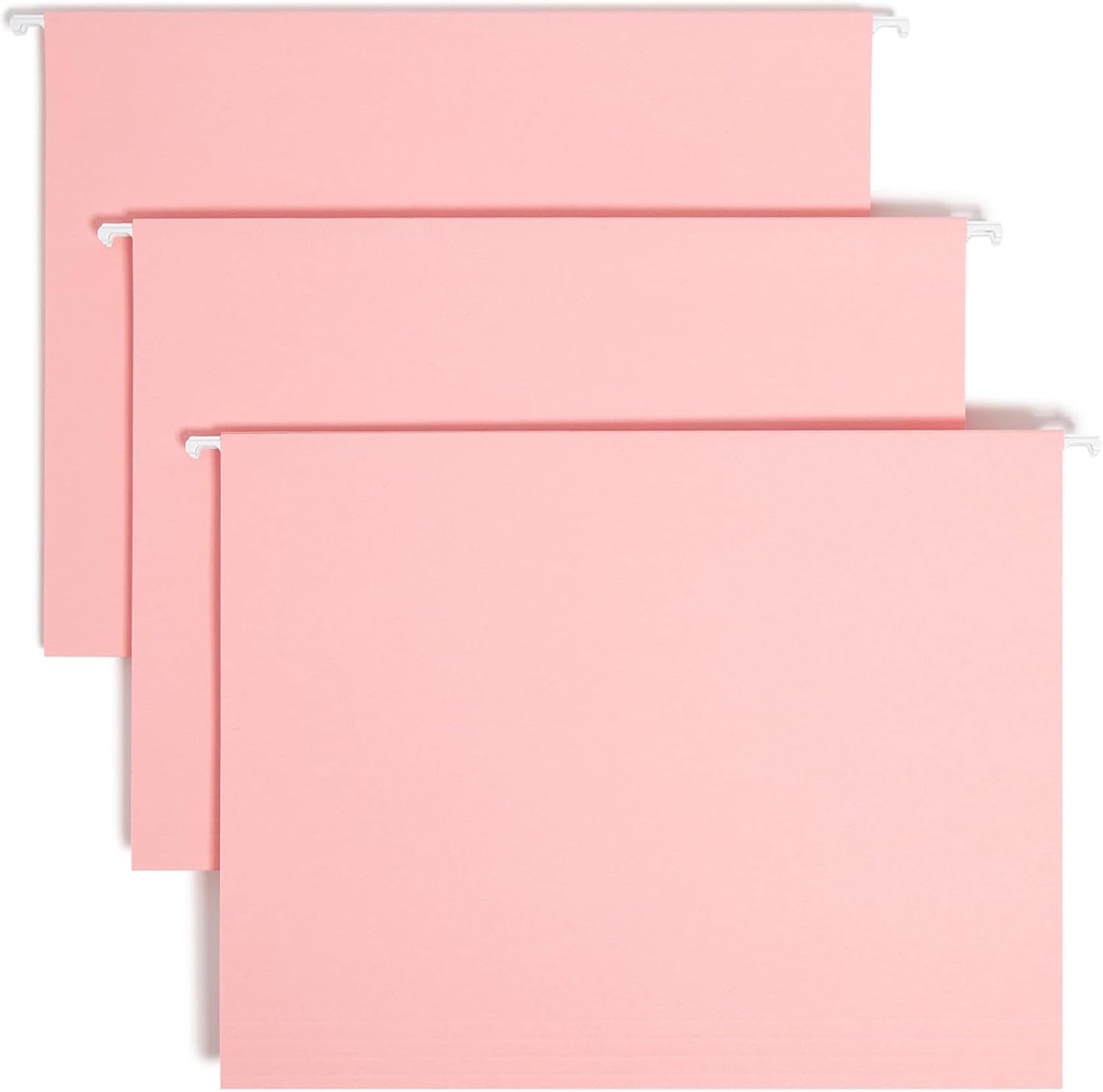 Smead Standard Hanging File Folders, 25 Count, Assorted Primaries, 1/5-Cut Adjustable Tabs, Letter Size (64059)
