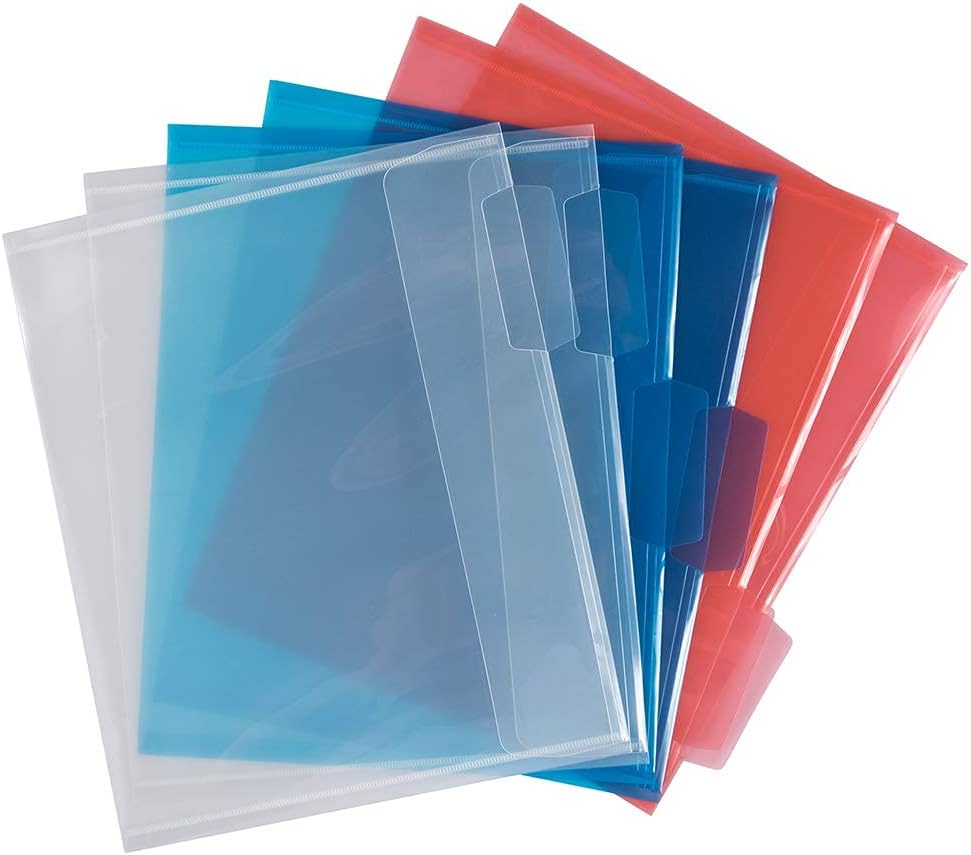 JAM Paper Accordion Folders - 13 Pocket Plastic Expanding File - Legal Size - 10 x 15 - Red - Sold Individually