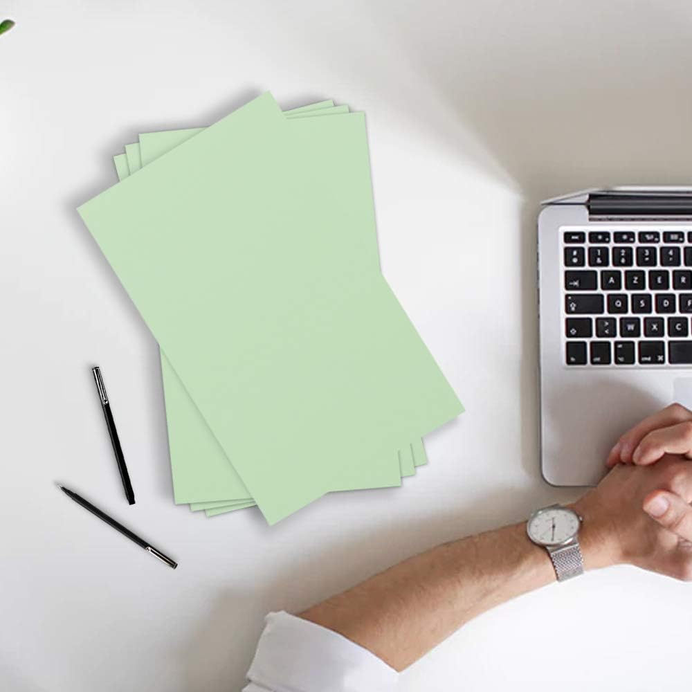JAM PAPER Vellum Bristol 65lb Cardstock - 8.5 x 11 Coverstock - 147 gsm - Cream - 50 Sheets/Pack