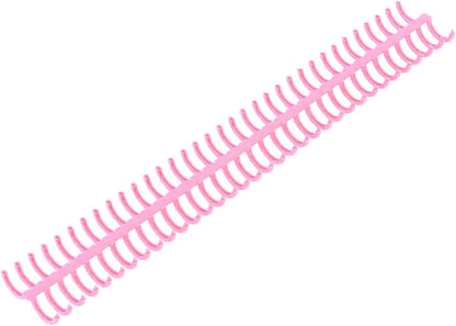 10 Pcs 15mm/0.59 in Binding Coils 32 Loop Spine for Books, Plastic Binding Rings for Manual Binding Machine, Wire Coils for Report Covers, Documents, Presentations, DIY Projects(Black)