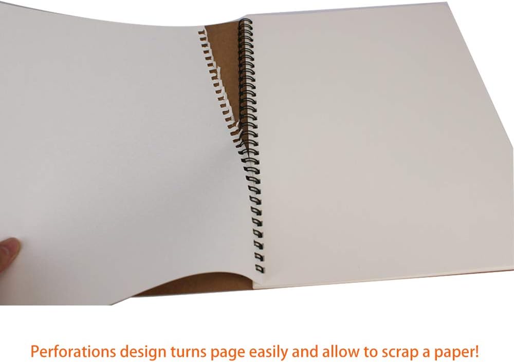 zmybcpack 12 Pack 8.5x11 inch Large Lined Notebook Journals Bulk, 32 sheets / 64 Pages, Sketchbook Composition Notebook Journals Subject Notebooks Planner for College Students Office