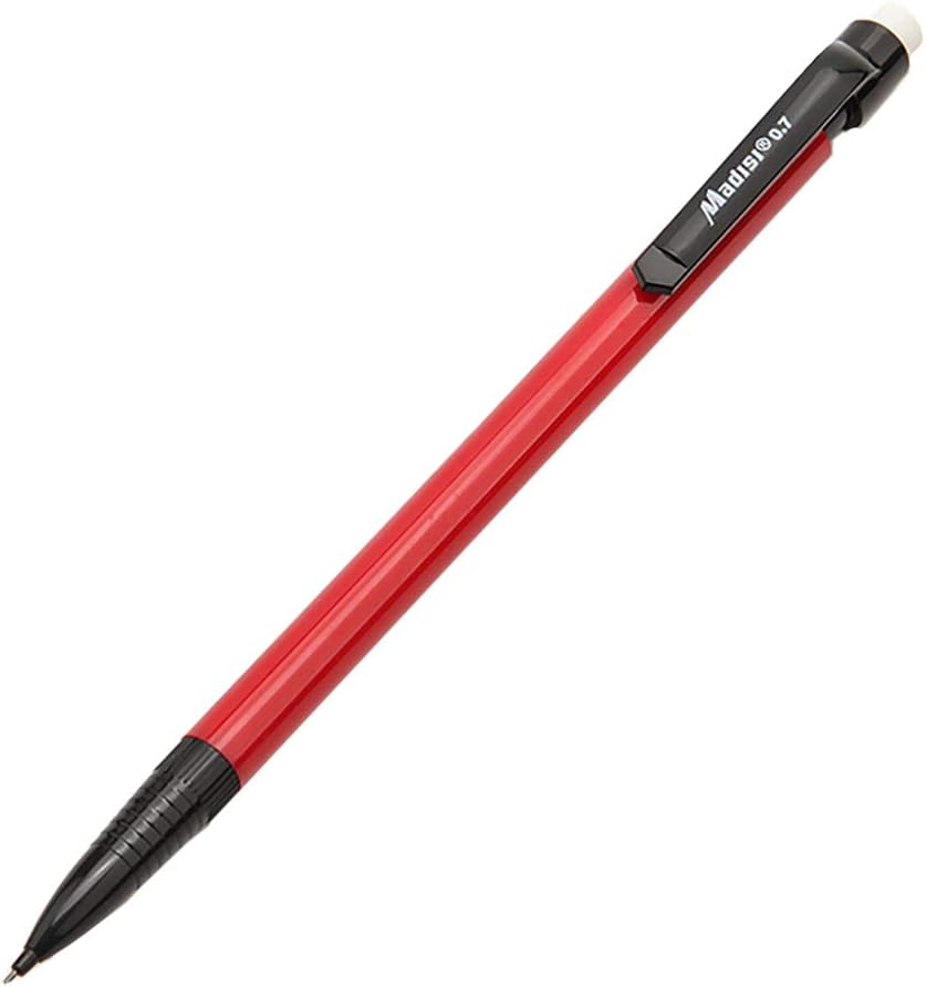 Madisi Mechanical Pencil, 0.7mm Medium Point, HB #2 Lead, Assorted Barrels, 144-Count