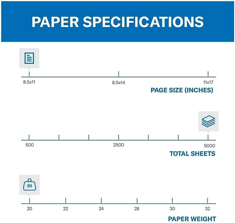 Hammermill Colored Paper, 20lb Pink Printer Paper, 8-1/2 x 11- 1 Ream (500 Sheets) - Made in the USA, Pastel Paper, 103382R