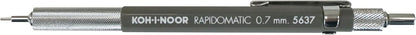 KOH-I-Noor Rapidomatic Mechanical Pencil, .5mm Lead, White, 1 Each (5635)