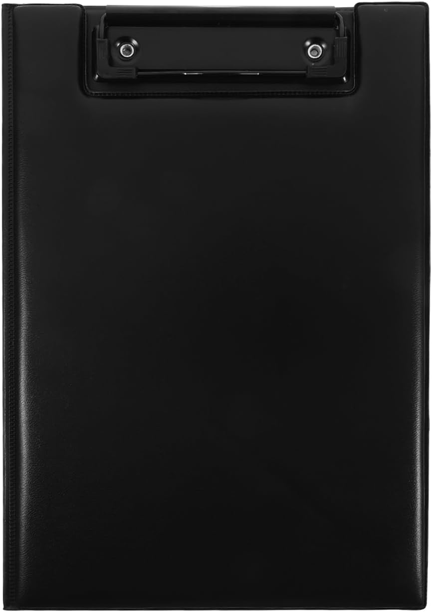 PRETYZOOM Pu Foldable Clipboard Folder A5 Nursing Clipboard with Storage Pocket Waterproof Office Writing Pad for Students Teachers Classroom Use