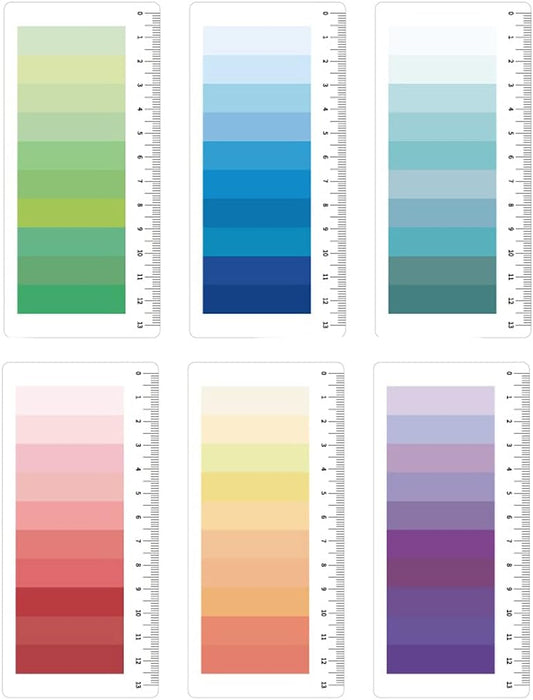 Tvoip 900 Pieces Colored Page Markers,6 Sets Sticky Tabs,Neon Sticky Notes Flags,Waterproof Writable Translucent Page Flags for Books,Bookmarks,Notebook,Removes Cleanly