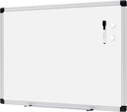Amazon Basics Magnetic Dry Erase Whiteboard, 36 x 48-inch, Aluminum Frame, Silver/White, Easy to Install