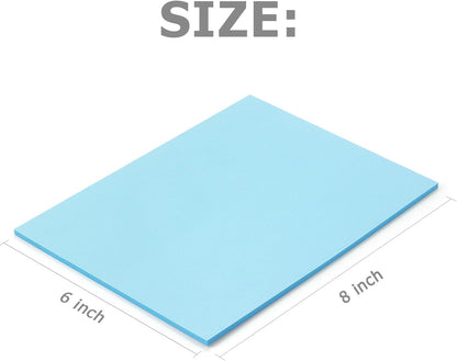 Winner Aura Sticky Notes 3x5 inch Bright Colors Self-Stick Pads 8 Packs 400 Sheets