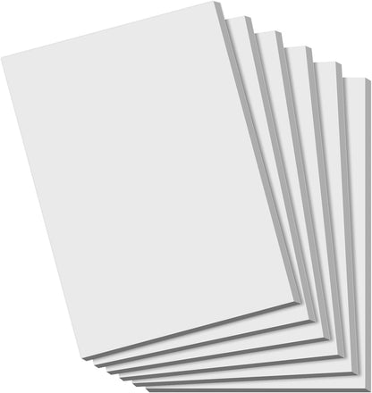 Notepads 3x5, 6 Pack Small Note Pads, Server Note Pad, Scratch Pads 3x5, Memo Pads White Paper, 50 Sheets per Blank Note pads 3''x5'', Small Writing Pads Pocket Notepads for Office School Home Supplies