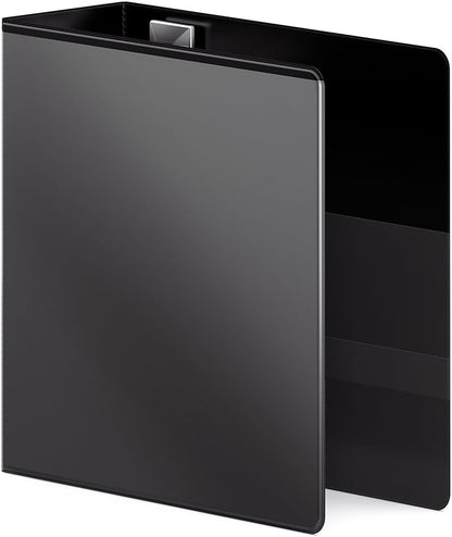 Wilson Jones 3 Ring Binder 4 Inch, Ultra Duty D-Ring View Binder with Extra Durable Hinge, Customizable, Black (W86641)