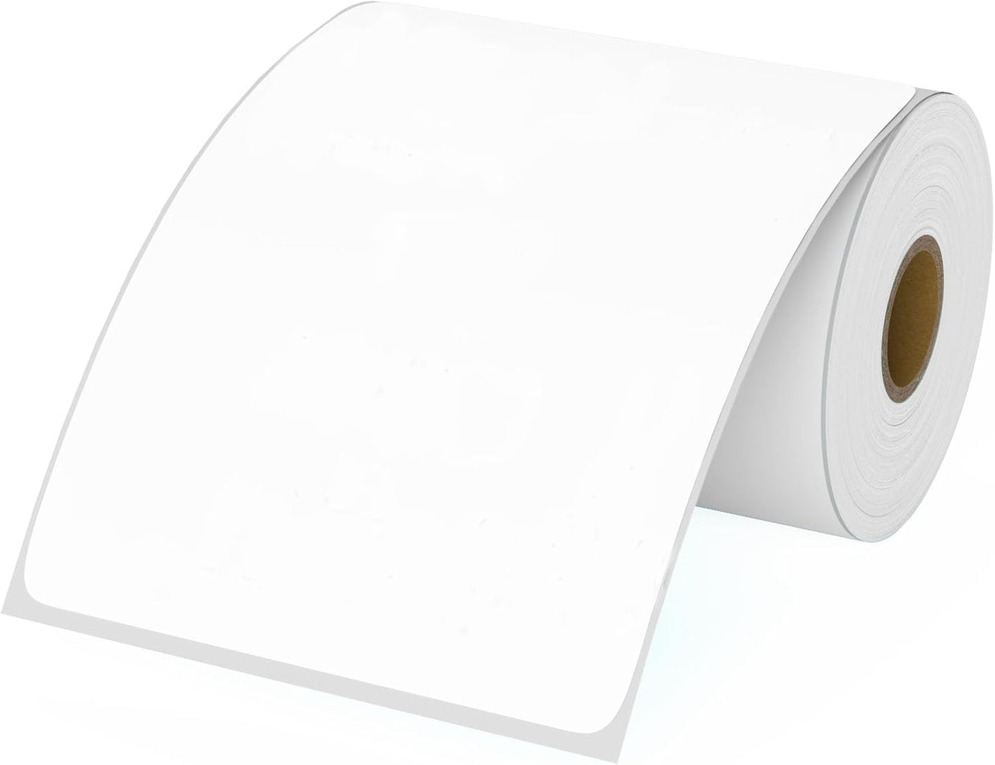 9527 Product Fanfold 4 x 6 Direct Thermal Labels White Perforated Shipping Labels, 500pcs per Stack,1 Stack