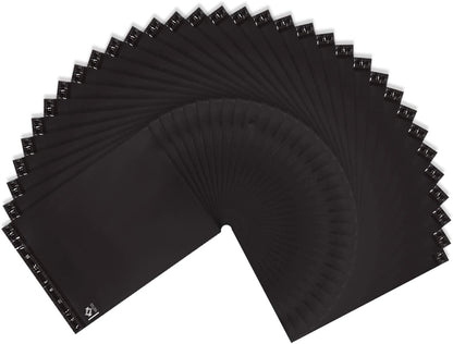 KKBESTPACK 100 Pcs 12x15.5 Poly Mailer Envelopes Shipping Bags Self Adhesive Waterproof Bags (Black), 12 x 15.5