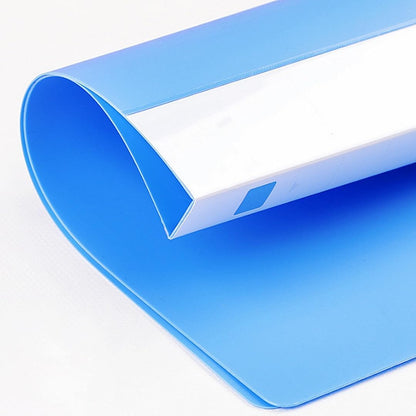4 Pack A4 Double Strong Clips File Folder Report Cover, Punchless Binder, Clamp Binder Without Rings Office Project Folder,Documents File Folder, for Letter Size or A4 Size, 200 Sheet Capacity