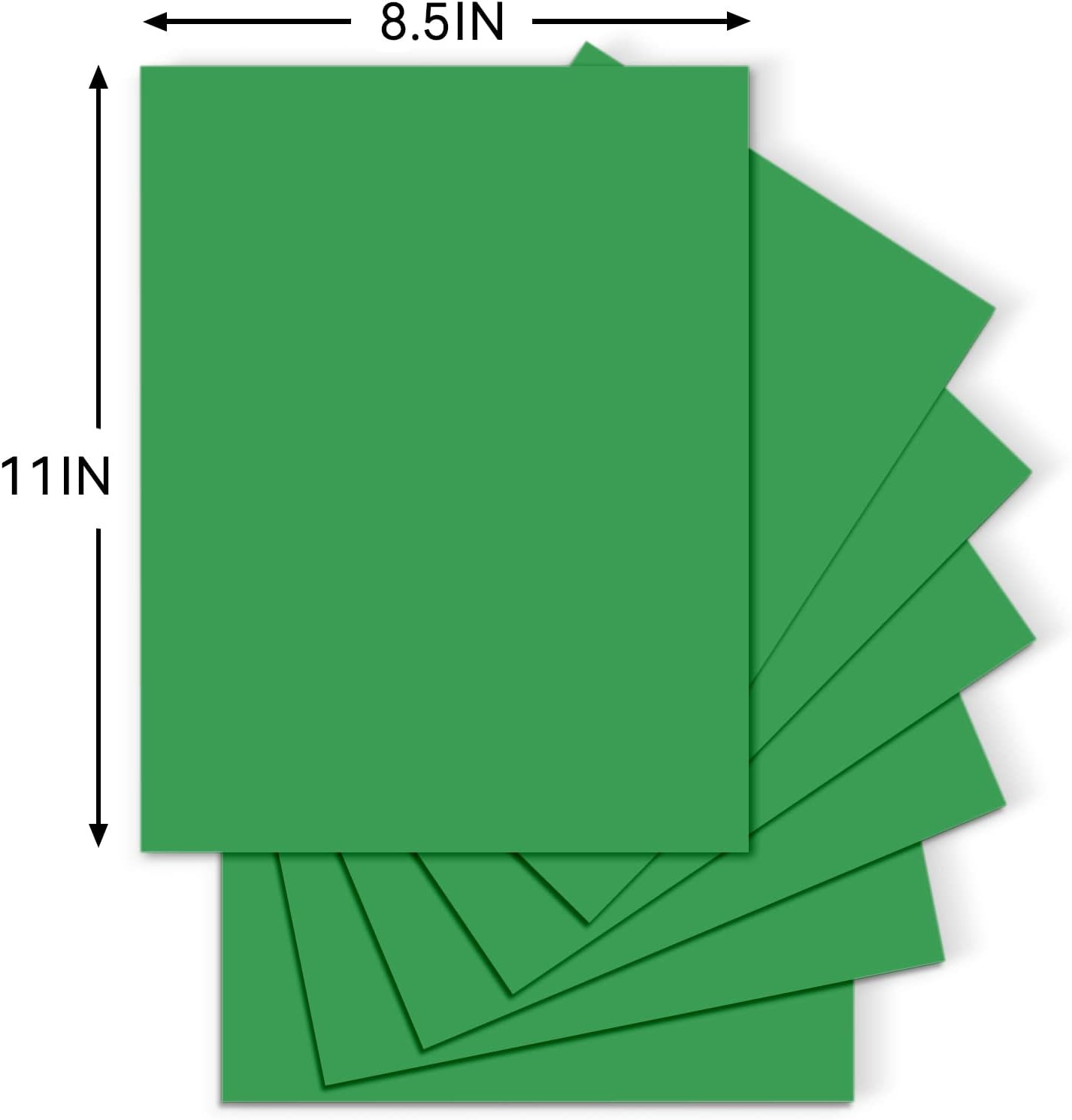 25Sheets Black Cardstock Paper, 8.5 x 11 Card stock for Cricut…