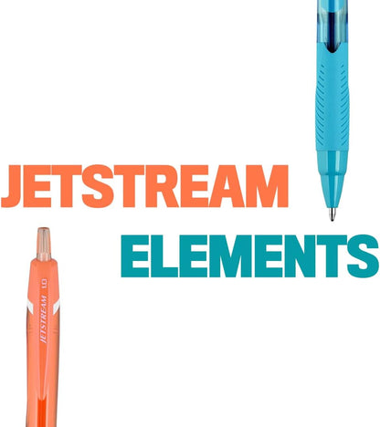 uniball Jetstream 101 Ballpoint Pens, Medium Point (1.0mm), Blue, 12 Pack