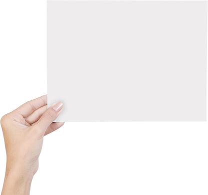 100 Sheets blank cardstock 2 x 3.5 In Heavy Weight business Card Stock 350gsm/130lb Learning Card, Note Card, Thank You Inserts, Gift Tags, Paper Crafts, Write, Draw, DIY (2X3.5 Inches)