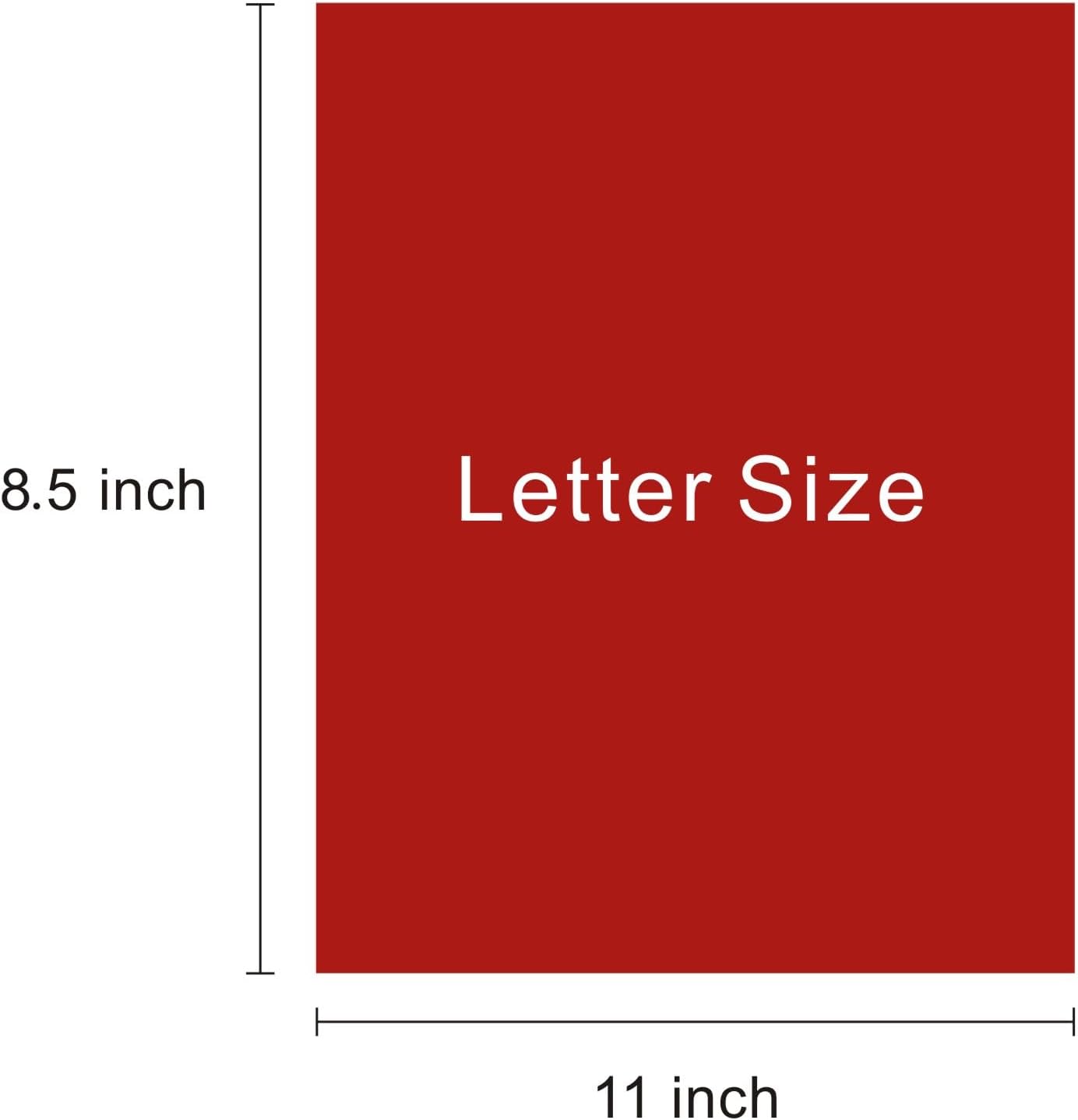 110lb White Cardstock 8.5 x 11 inches,100 Sheets Heavyweight Thick Paper 300 GSM for Arts and Craft, Drawing, DIY Projects