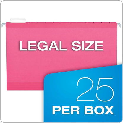 Pendaflex Hanging File Folders, Legal Size, Aqua (PFX415315AQU)