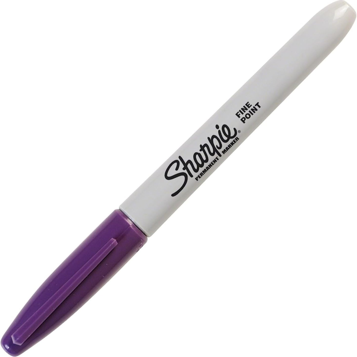 Sharpie Permanent Markers, Fine Point, Purple, 12 Count - Arts & Crafts, Office Supplies