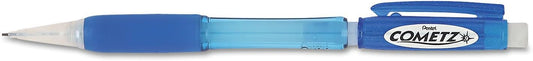 Pentel AX119C Cometz Mechanical Pencil, HB #2, .9mm, Blue (Pack of 12)