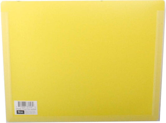 Filexec, File Jacket, Letter Size, Yellow, Pack of 5 (50331-37256)