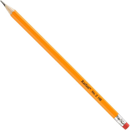 Rarlan Wood-Cased #2 HB Pencils, Pre-sharpened, 1200 Count Classroom Bulk Pack