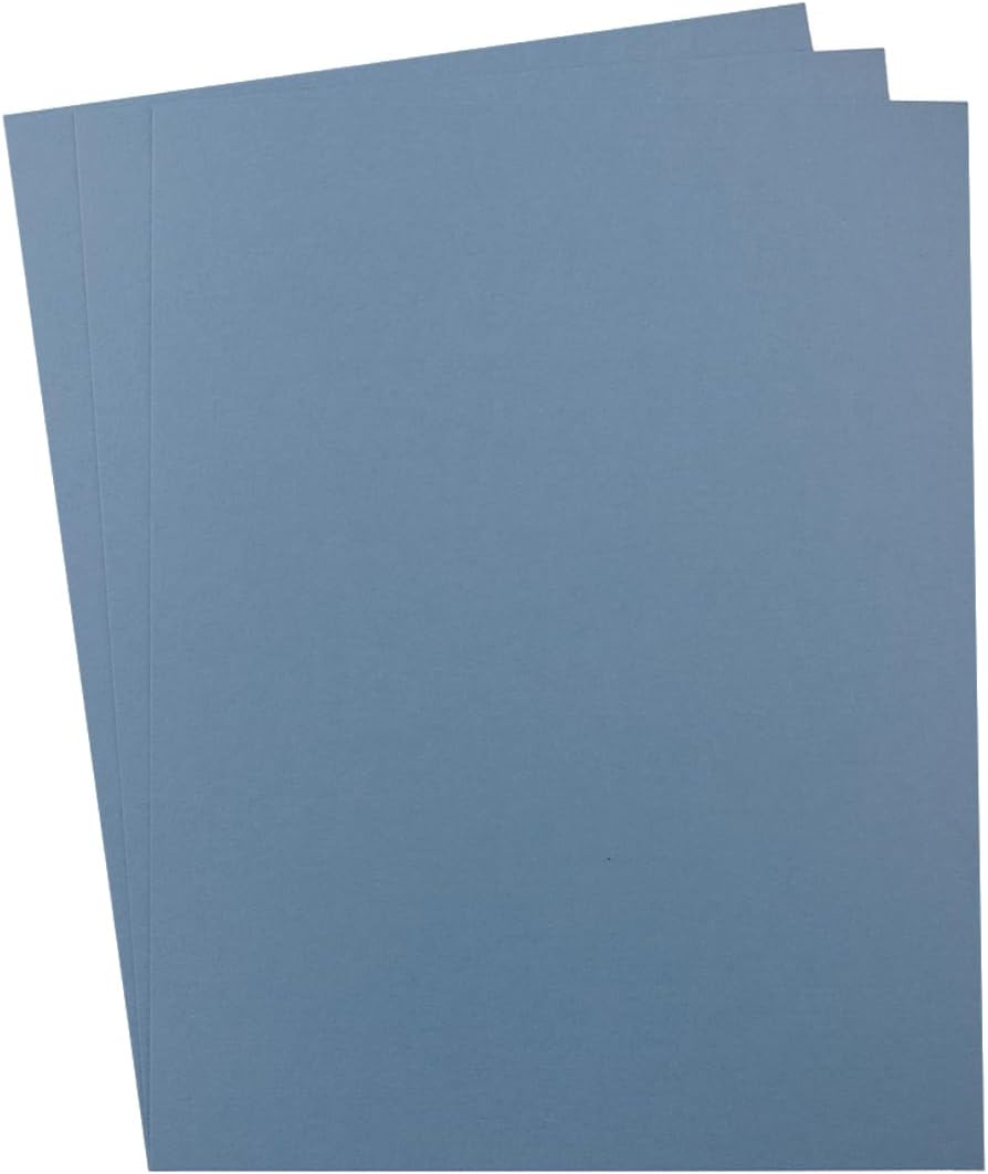 30 sheets Cardstock Paper 8 1/2 x 11 Inches for Crafts and Invitations (White/Red/Blue)