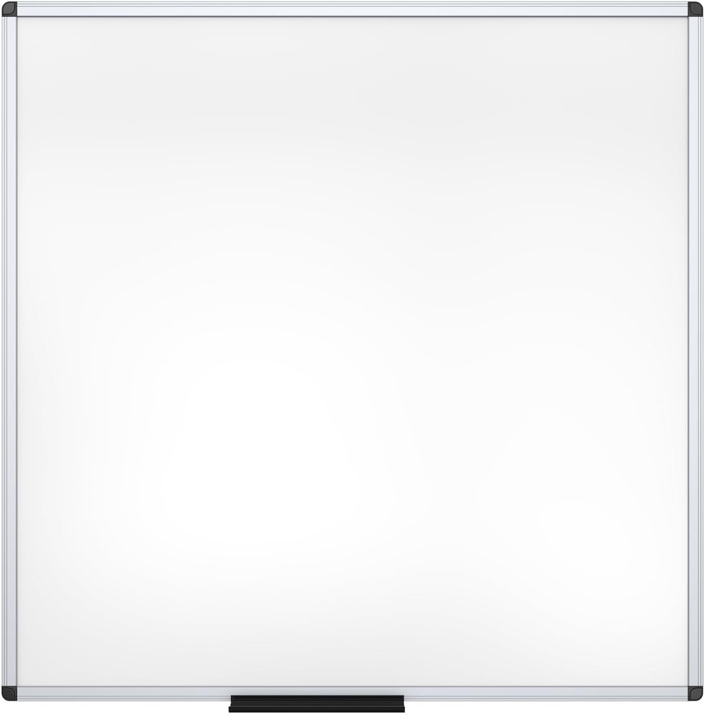 VIZ-PRO Magnetic Whiteboard/Dry Erase Board, 36 X 24 Inches, Includes 1 Eraser & 2 Markers & 4 Magnets