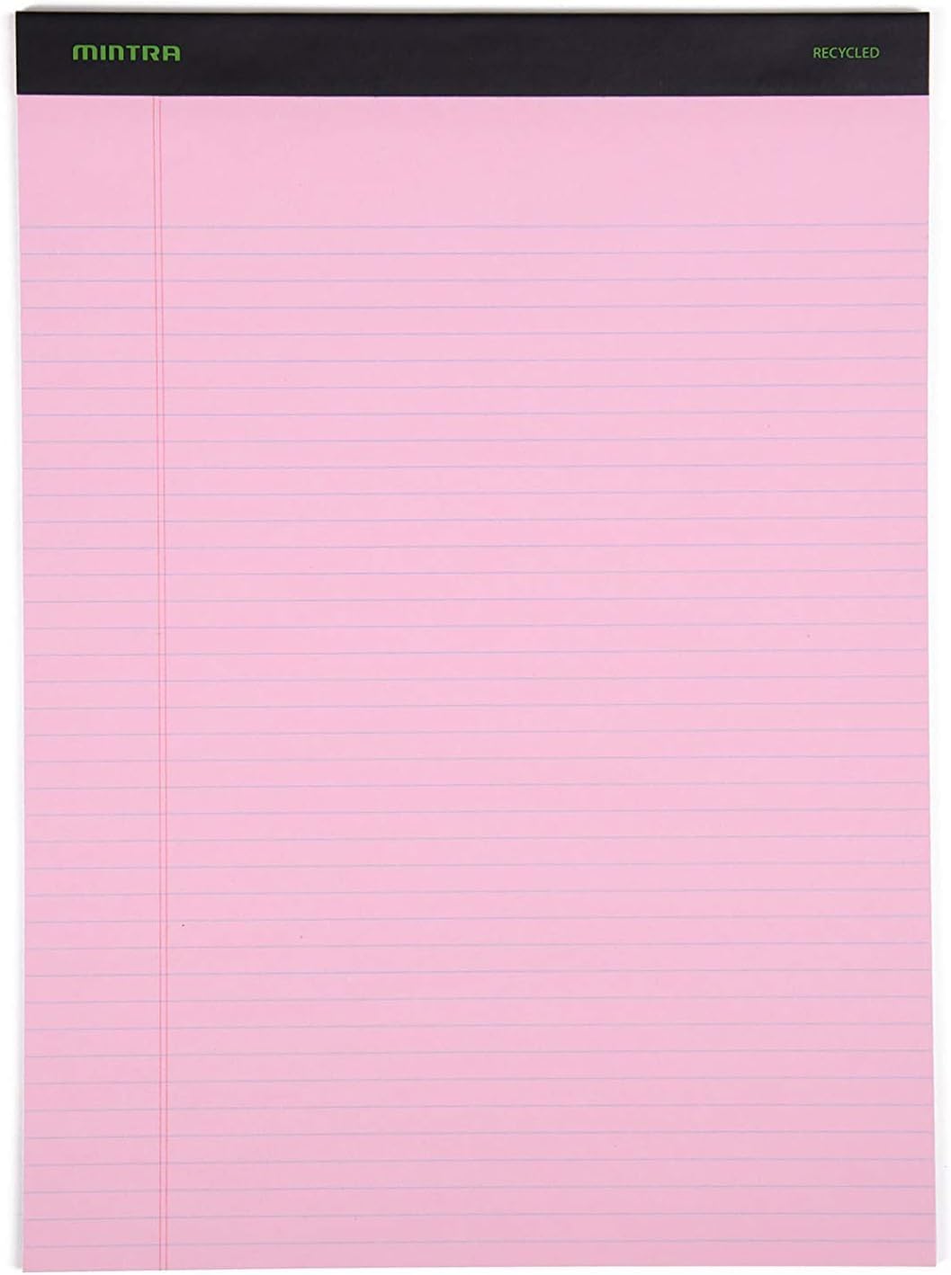 Mintra Office White Legal Pads – Ruled Notepads and Micro-Perforated Sheets, Ideal for Writing, Note-Taking & Creativity, Office, or Professional Use, Basic Pad 6 pack, 8.5"x11" (Narrow Ruled)