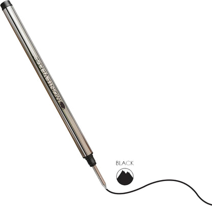 Monteverde USA Rollerball Refills to Fit Montblanc Pens, Fine Point, Black Ink, 2-Pack – Reliable and Professional Writing Solution