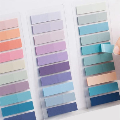 Jowxsx 200 Blue Sticky Index Tabs, Writable & Repositionable Page Markers