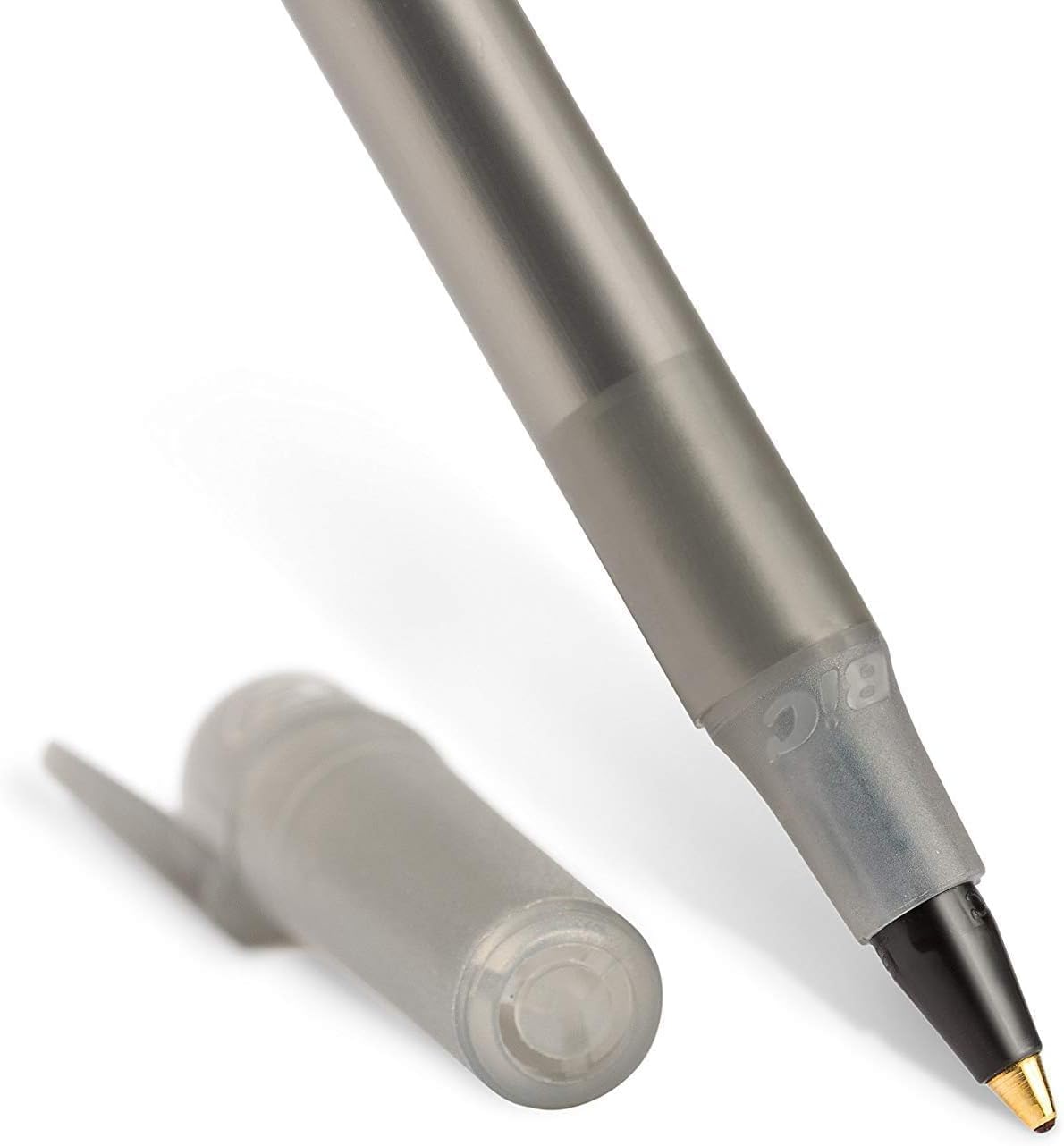 BIC Round Stic Xtra Life Pens, Medium Point 1.0 mm, 30 Black & 30 Blue Ink Pens, Pack of 60