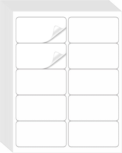 Address Labels, JIQEZNL Premium 1" x 2-5/8" Mailing Labels for Envelopes, 900 Address Label Sticker Paper for Laser/Ink Jet Printer, White Blank Printable Sticker Labels 30 Per Sheet 8.5"×11"