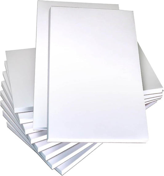 Memo Pads - Note Pads - Scratch Pads - Writing pads - 10 Pads with 50 sheets in Each Pad (5.5 x 8.5 inches)